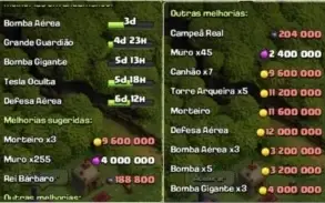 clash of  clans cv 13
