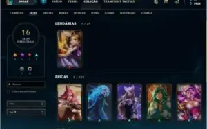 conta lol platina 2 16 skins main katarina m7