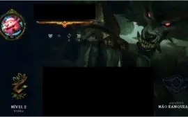 CONTA DE LEAGUE OF LEGENDS.