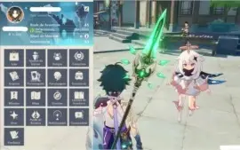 Xiao + Lança de Jade e Ganyu + Arco Obscuro AR 45