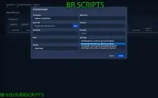 Script Frontend Fiverscan (Login, Criar Agentes)
