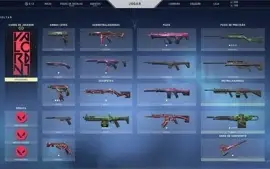 CONTA DE VALORANT DIAMANTE, COM VÁRIAS SKINS MMR ALTO!!!!!