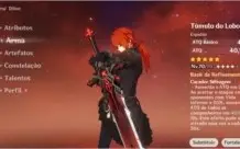 Na: Diluc C1 WolfGravestone, Xiao,Venti, Albedo and++