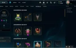 Conta de league of legends