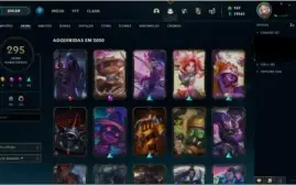 Conta de league of legends