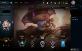 Conta de league of legends