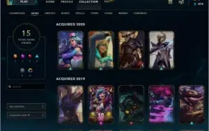 Conta LOL "iniciante" Gold 4