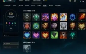 Conta LOL "iniciante" Gold 4