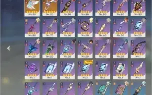 (NA) AR51 - DILUC, CHILDE, ALBEDO, ZHONGLI, GANYU, KEQQING