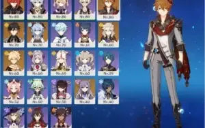 (NA) AR51 - DILUC, CHILDE, ALBEDO, ZHONGLI, GANYU, KEQQING