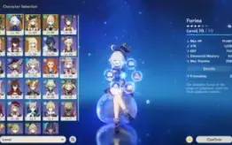 Navia+Furina+Xiao+Kokomi+Jean C1+ Arco de Amos