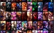 Conta Platina 2 com todos os campeões, 14 páginas de runas.