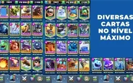 Conta Clash Royale Nível 50 com Fênix + Monge + Brinde