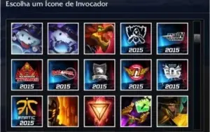 ex-diamante 180 skins com lendárias, quase todos os campeoes