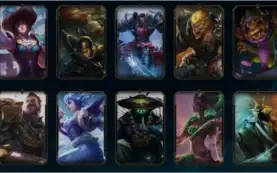 CONTA LEAGUE OF LEGENDS 53 SKINS