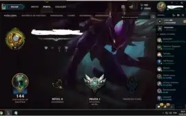 CONTA LEAGUE OF LEGENDS JANNA VITORIOSA