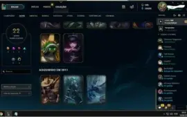 CONTA LEAGUE OF LEGENDS JANNA VITORIOSA