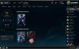 CONTA LEAGUE OF LEGENDS JANNA VITORIOSA
