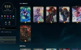 Conta Lol 939 Skins | 4K Essencia Laranja