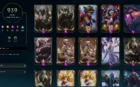 Conta Lol 939 Skins | 4K Essencia Laranja