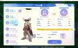 Conta Ragnarok Origin(PRT 4) Lorde + Carta Roxa e Pets S