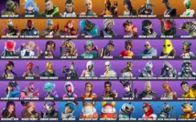 1100VBUCKS ⭐️ 88 skins ⭐️Clube atual⭐️Passe atual 141⭐️