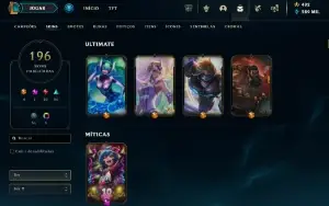 CONTA LOL | TODOS CAMPEÕES | +120 SKINS | SKINN RARA URFWICK