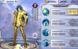 Conta Saint Seiya A139 - LV.51 Server recente S/vinculo