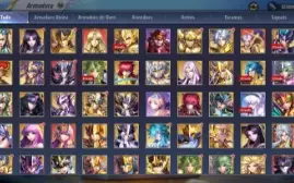 Conta Saint Seiya A139 - LV.51 Server recente S/vinculo