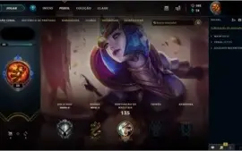 Conta LoL (Prata 2) (7 skins) (37 campeões)