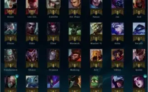 Conta LoL (Prata 2) (7 skins) (37 campeões)