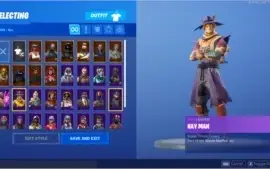 Conta Fortnite com Jhon Wick, Elite Agent e etc + 750 vbucks