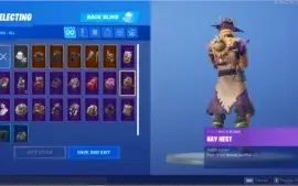 Conta Fortnite com Jhon Wick, Elite Agent e etc + 750 vbucks