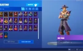 Conta Fortnite com Jhon Wick, Elite Agent e etc + 750 vbucks