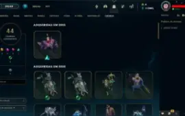 Conta League Of Legends de 2012