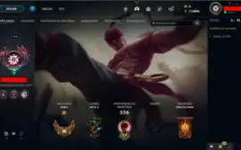 Conta League Of Legends de 2012
