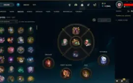 Conta League Of Legends de 2012