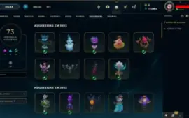 Conta League Of Legends de 2012