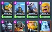 Conta ClashRoyale Level 10 Arena 11 7 Lendárias Pd Muda Nome