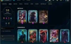 Conta Riot Games (LoL+Valorant)