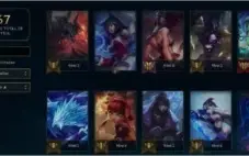 |CONTA LEAGUE OF LEGENDS| GOLD IV - 149 Skins - 131 Campeões