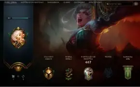 |CONTA LEAGUE OF LEGENDS| GOLD IV - 149 Skins - 131 Campeões