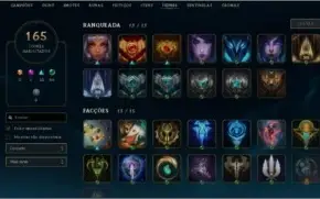 |CONTA LEAGUE OF LEGENDS| GOLD IV - 149 Skins - 131 Campeões