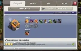 Clash of Clans CV11 rushada barato