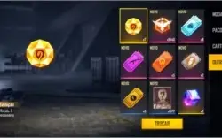 CONTA FREE FIRE MESTRE- GEMADA COM MAIS DE 60 SKINS