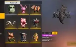 CONTA FREE FIRE MESTRE- GEMADA COM MAIS DE 60 SKINS