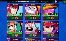 Conta Brawl Stars  LVL108 55 Brawlers 19 Skins 20500k