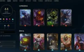 Conta League of Legends Full Acesso - 85 Champs e 44 Skins
