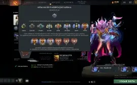 Conta Dota 2 Com Arcanas, Sets E Terreno Raro
