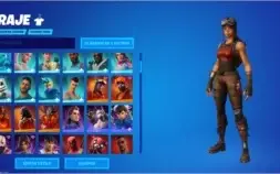Conta fortnite RARISSIMA com RENEGADE, BLACK KNIGHT e mais!